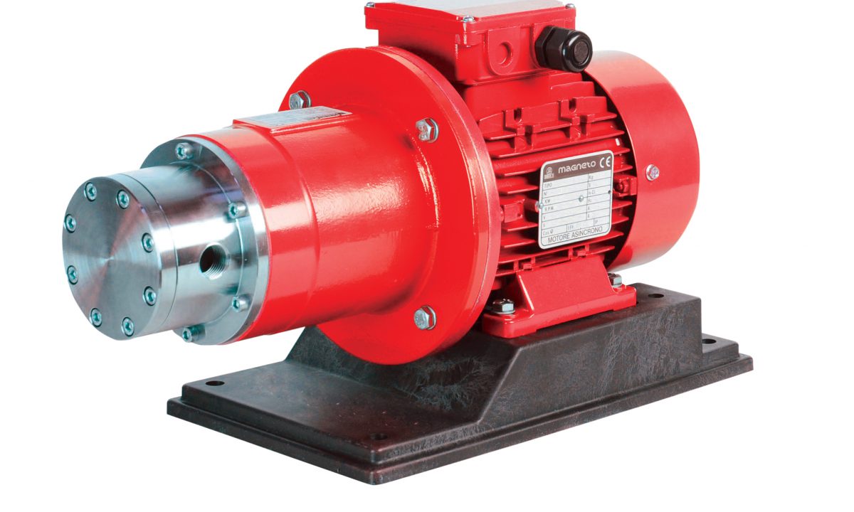 METALLIC ROTARY VANE MAG-DRIVE PUMPS DRY SELF-PRIMING